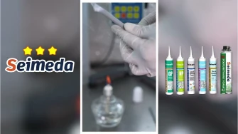 Prueba de sellador de silicona resistente al fuego Prueba de estabilidad y exposici&oacute;n a la llama