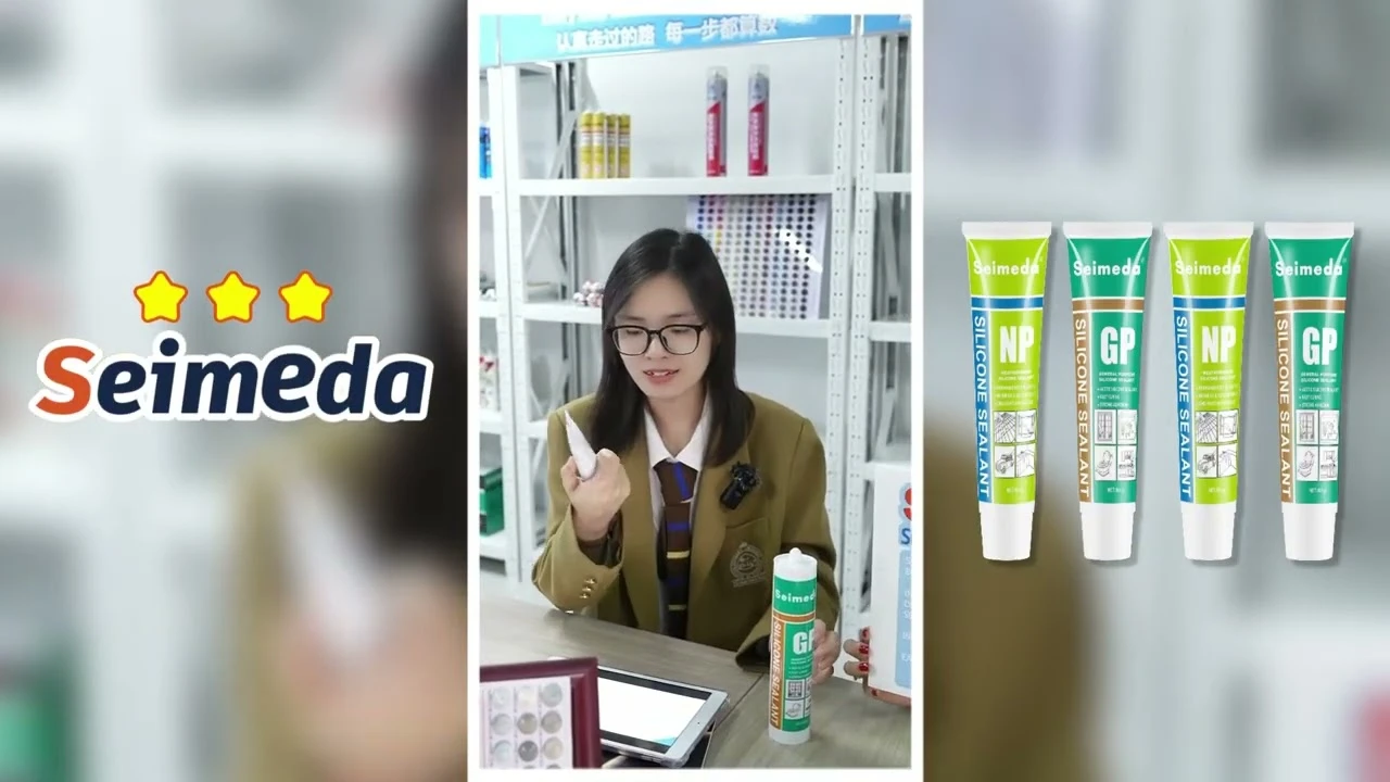 Sellador de silicona de tubo peque&ntilde;o de bricolaje