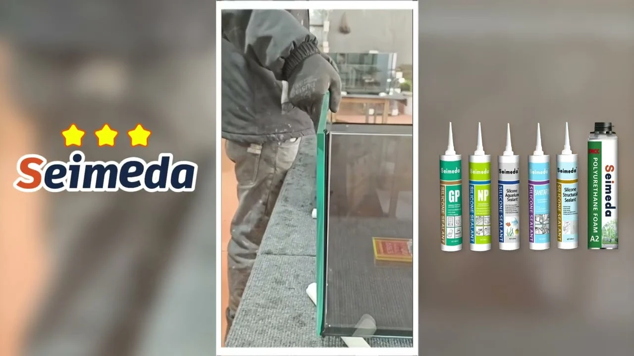 Aplicaci&oacute;n de sellador de silicona para acuarios, sellado impermeable seguro para peceras