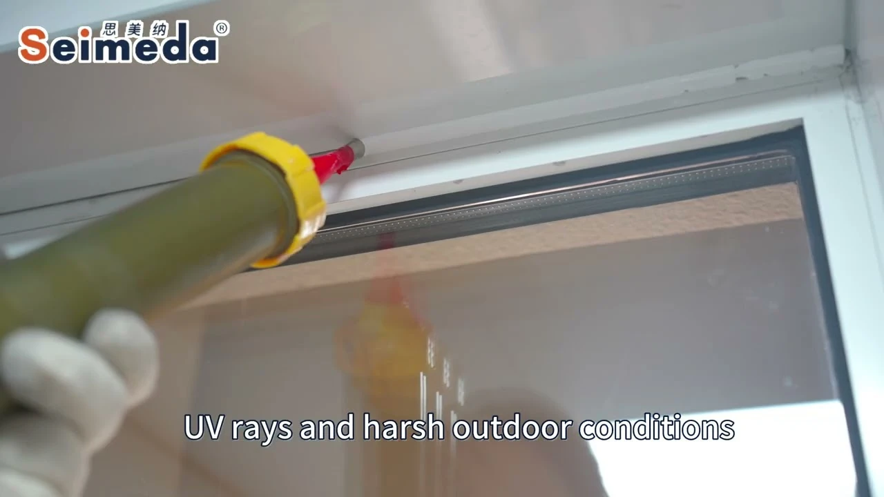 V&iacute;deo de aplicaci&oacute;n de sellador de puertas y ventanas para el hogar