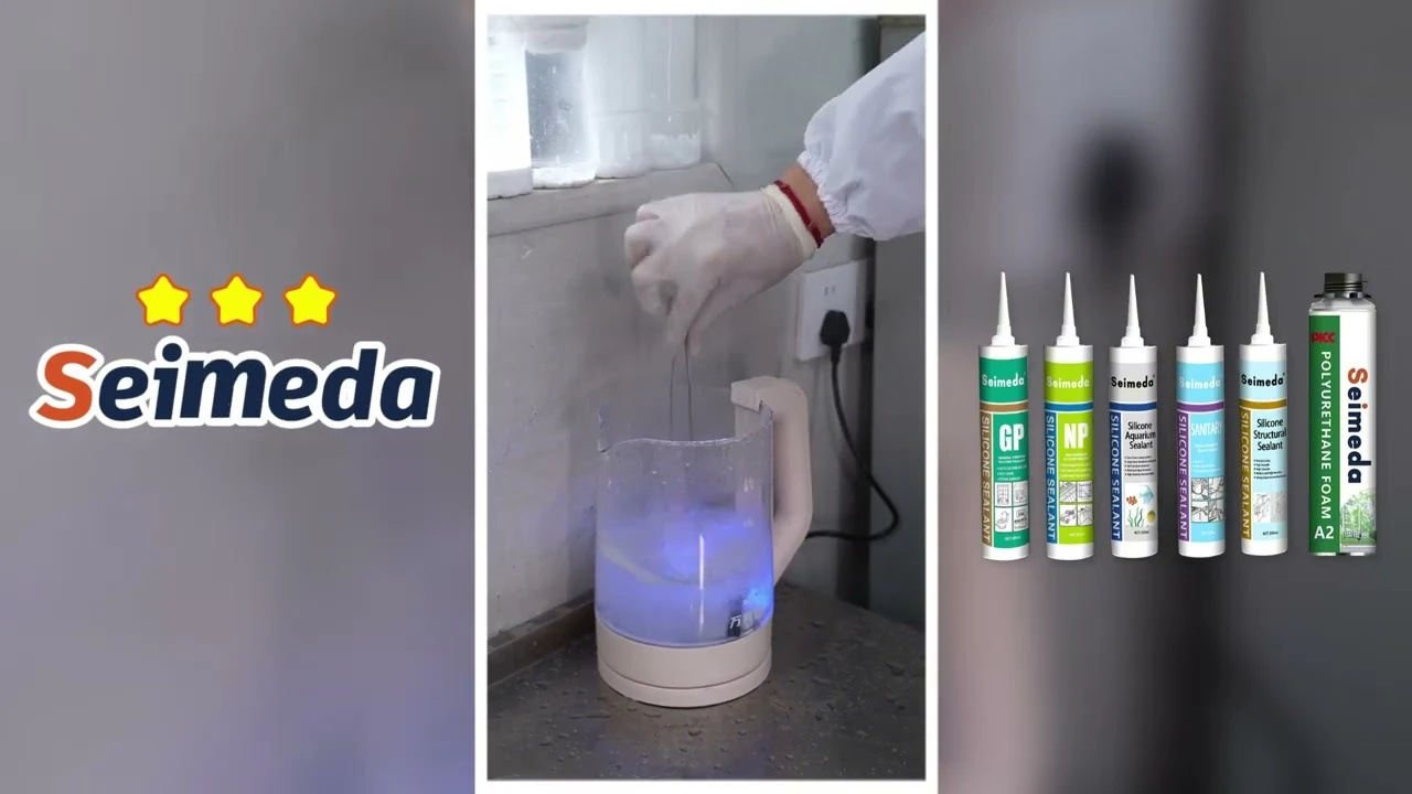 Evaluaci&oacute;n de estabilidad y plasticidad de prueba de alta temperatura del sellador de silicona