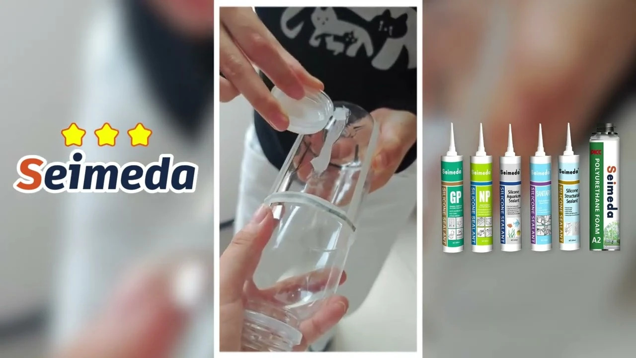 Prueba de integridad del sellado de simulaci&oacute;n de fugas laterales antis del sellador de silicona