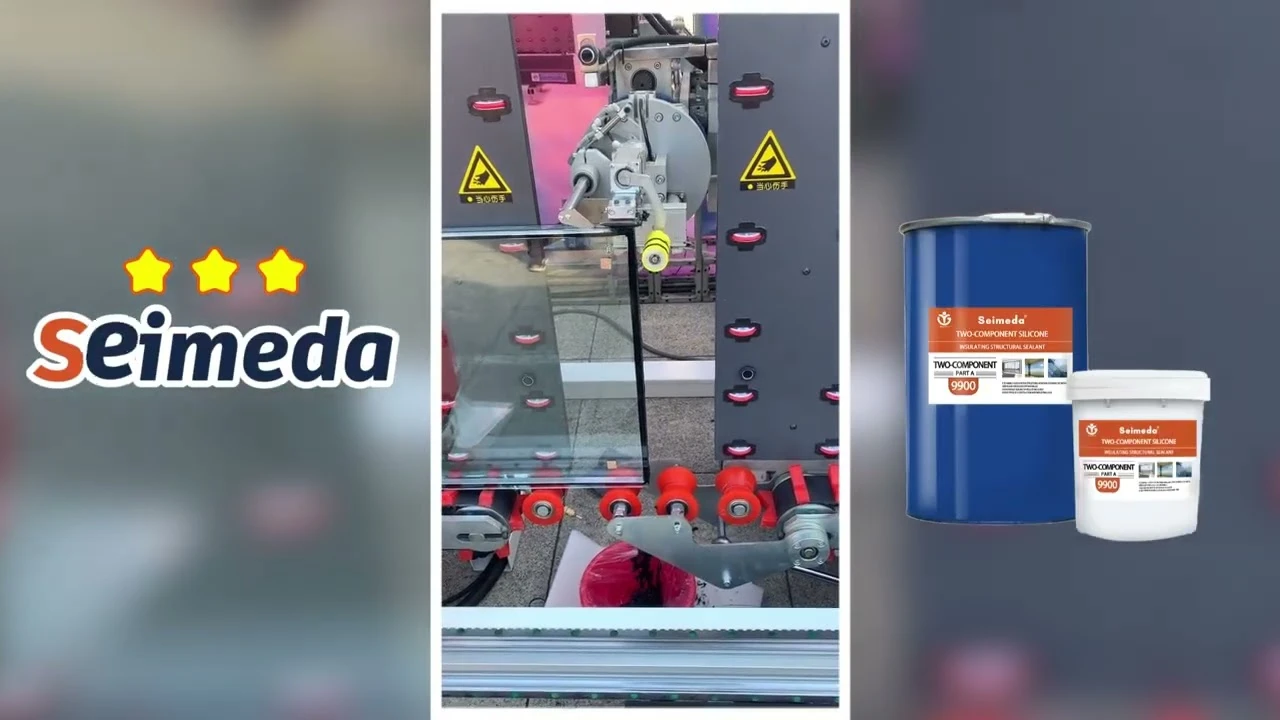 Acristalamiento estructural de dos componentes del sellante del silic&oacute;n y de alta resistencia