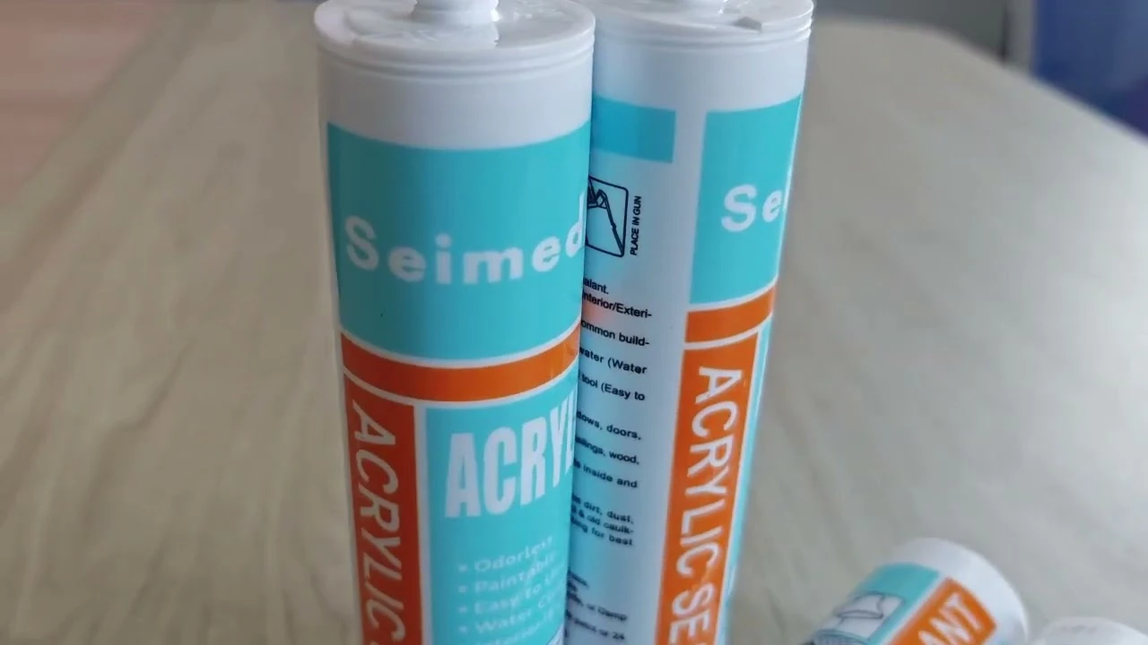 Producci&oacute;n de sellador acr&iacute;lico